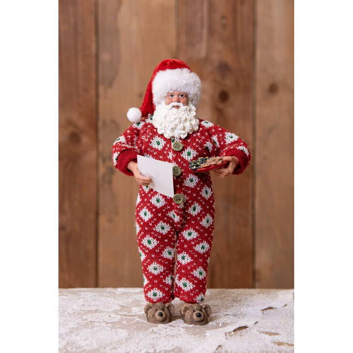 Kerstman in onesie