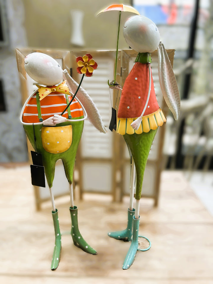 Großer Hase/Kaninchen aus Keramik