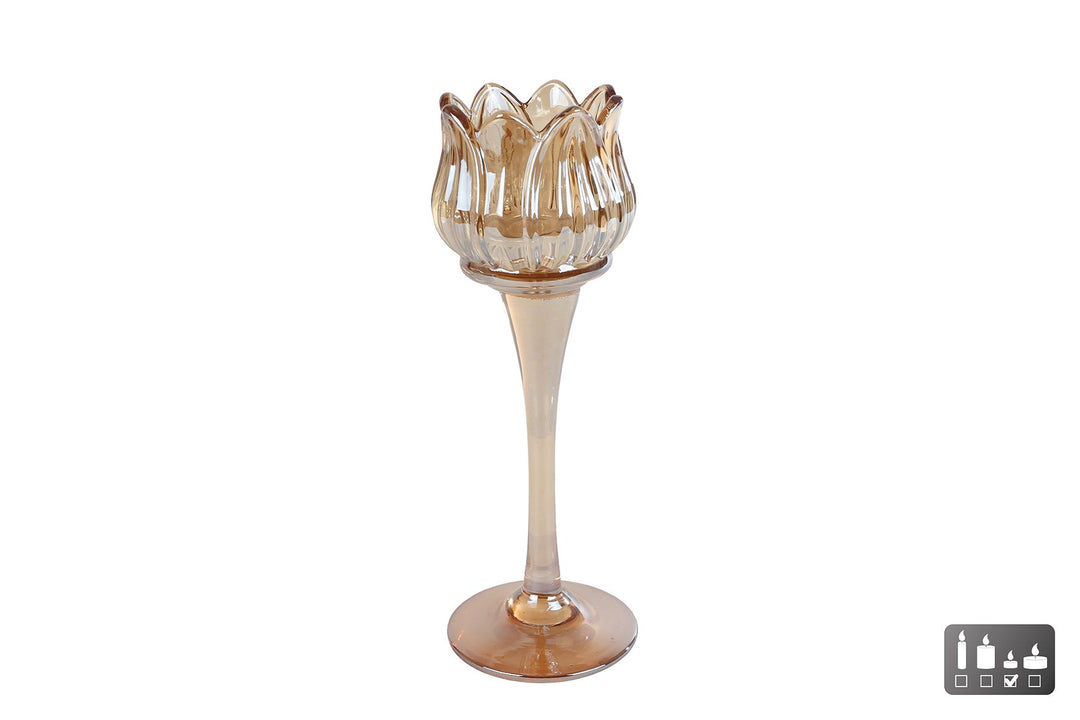 Teelichthalter Tulpe hoch – Laclusive